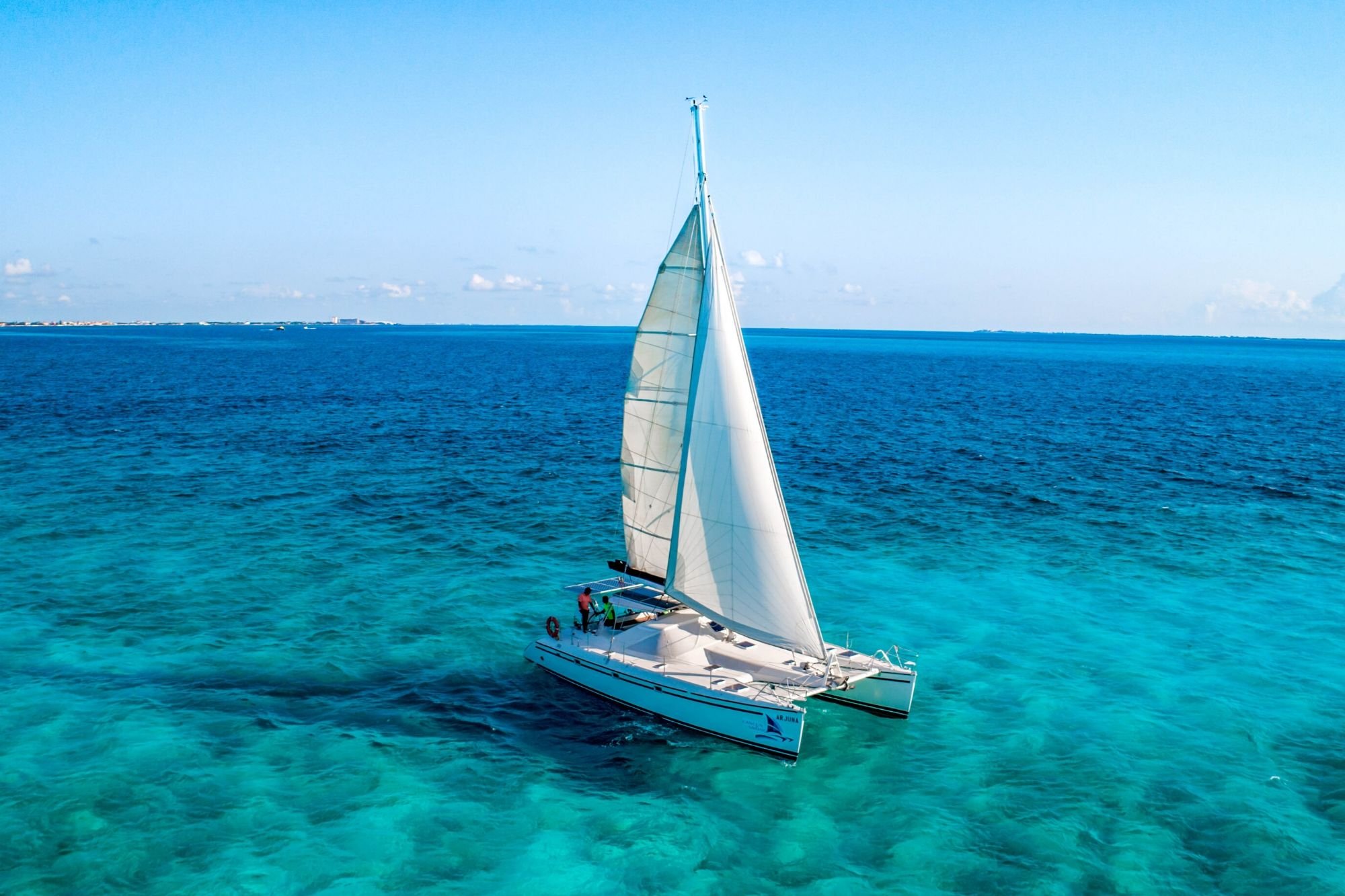 7 - HiRes - Arjuna - Isla Mujeres Catamaran Tour - Cancun Sailing