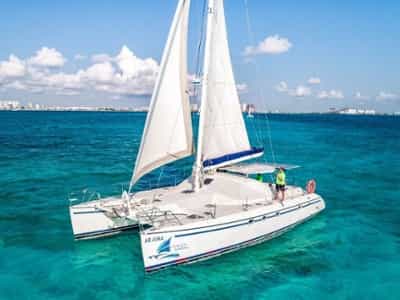Arjuna 400x300 - Isla Mujeres Catamaran Tour - Cancun Sailing