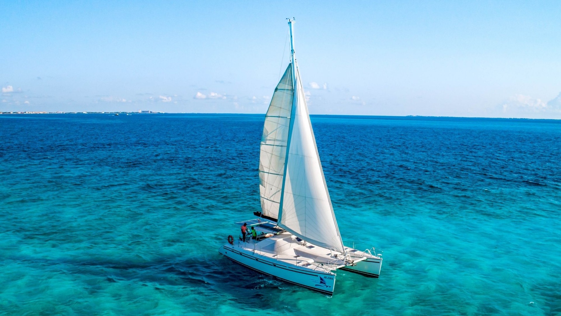 7 - LoRes - Arjuna - Isla Mujeres Catamaran Tour - Cancun Sailing