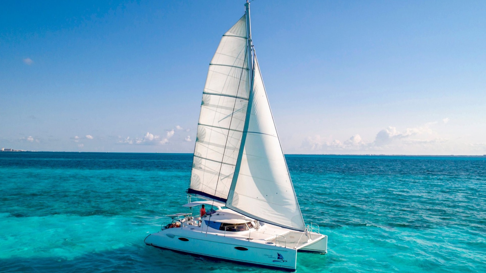 1 - LoRes - Kendo - Isla Mujeres Catamaran Tour - Cancun Sailing