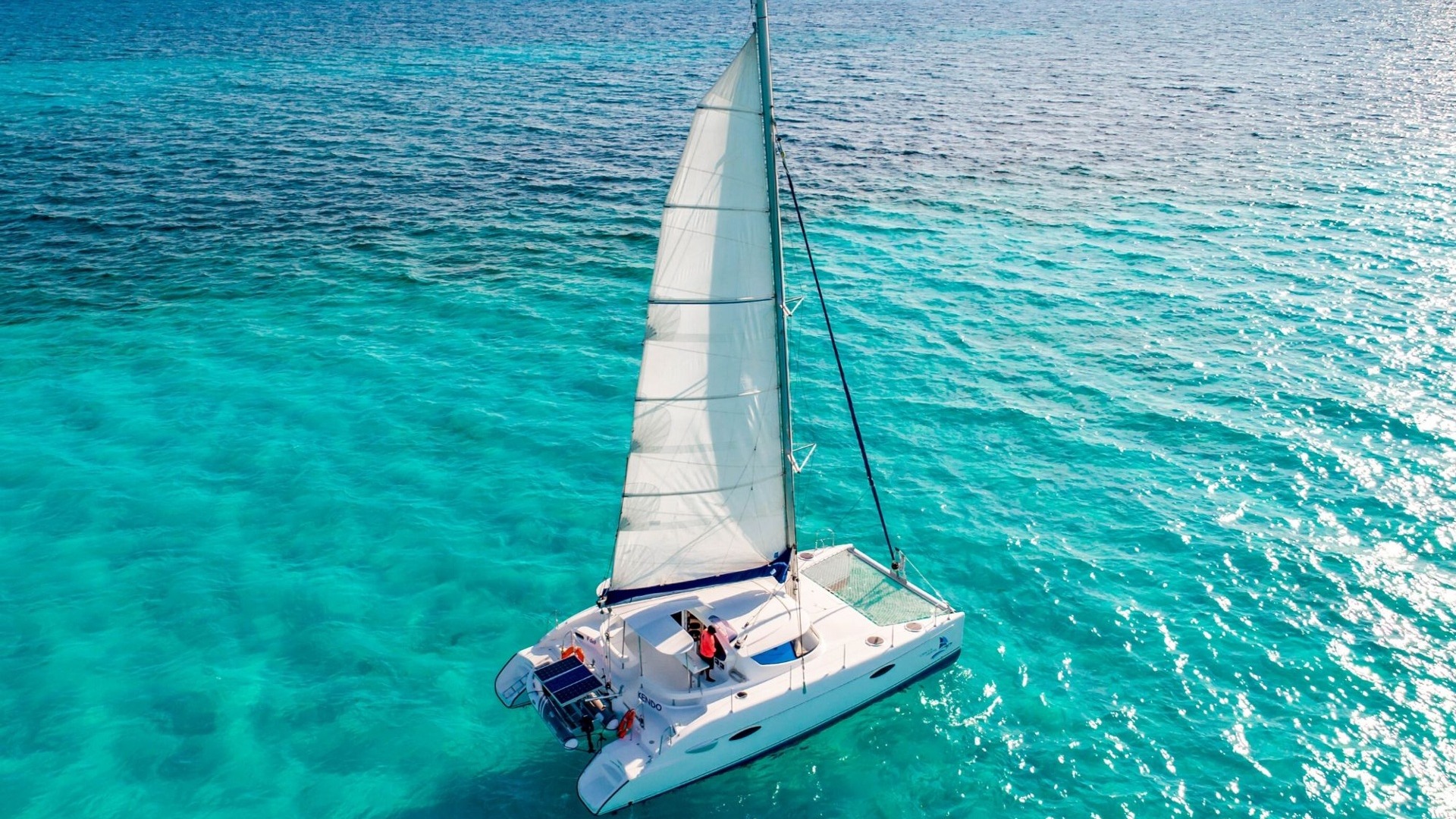 7 - LoRes - Kendo - Isla Mujeres Catamaran Tour - Cancun Sailing