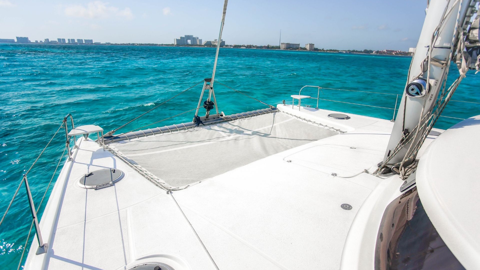 1 - LoRes - Lady Caroline - Isla Mujeres Catamaran Tour - Cancun Sailing