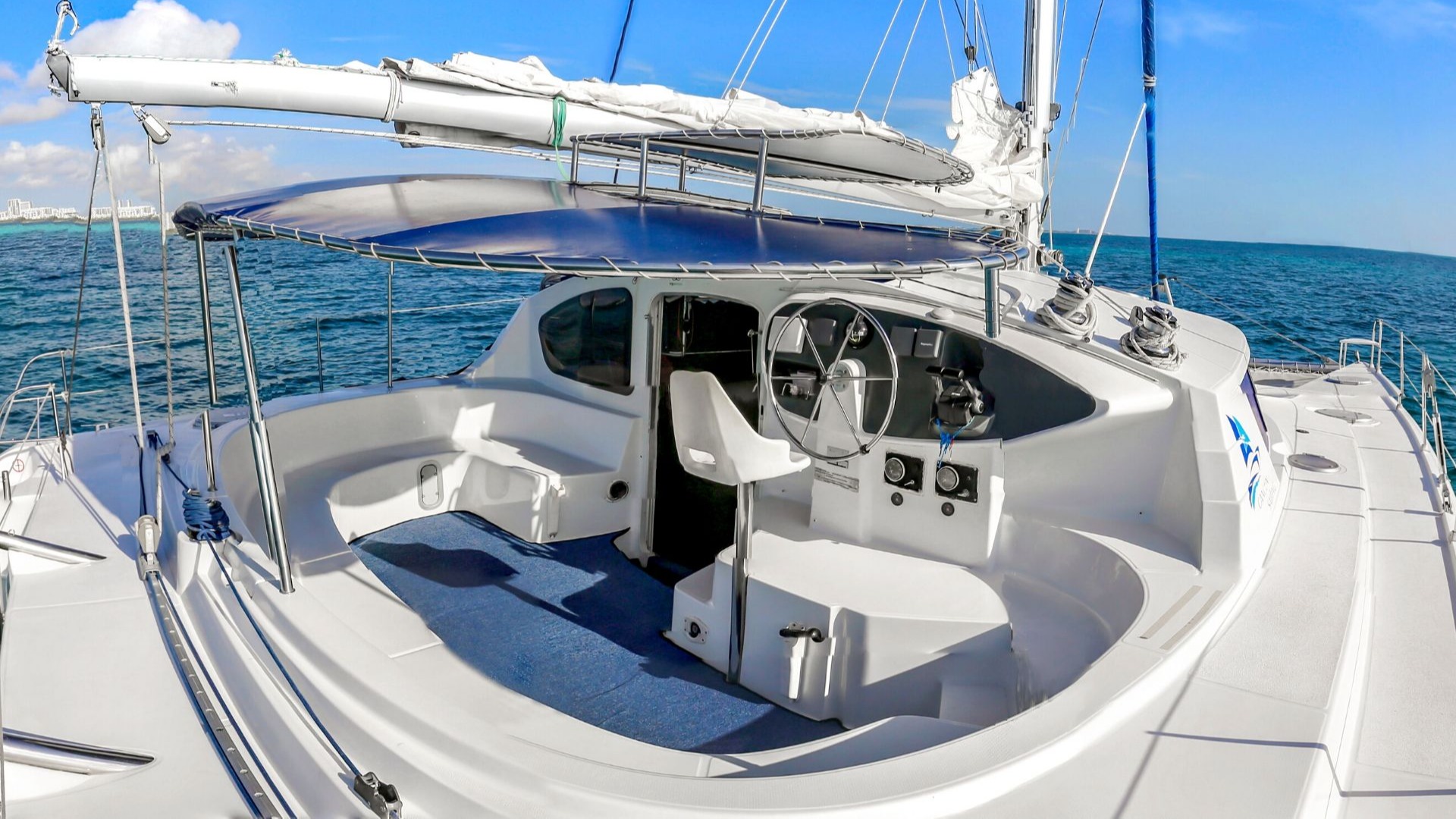 6 - LoRes - Lady Caroline - Isla Mujeres Catamaran Tour - Cancun Sailing
