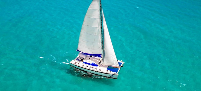5 - HiRes - Luv Cat - Isla Mujeres Catamaran Tour - Cancun Sailing-1