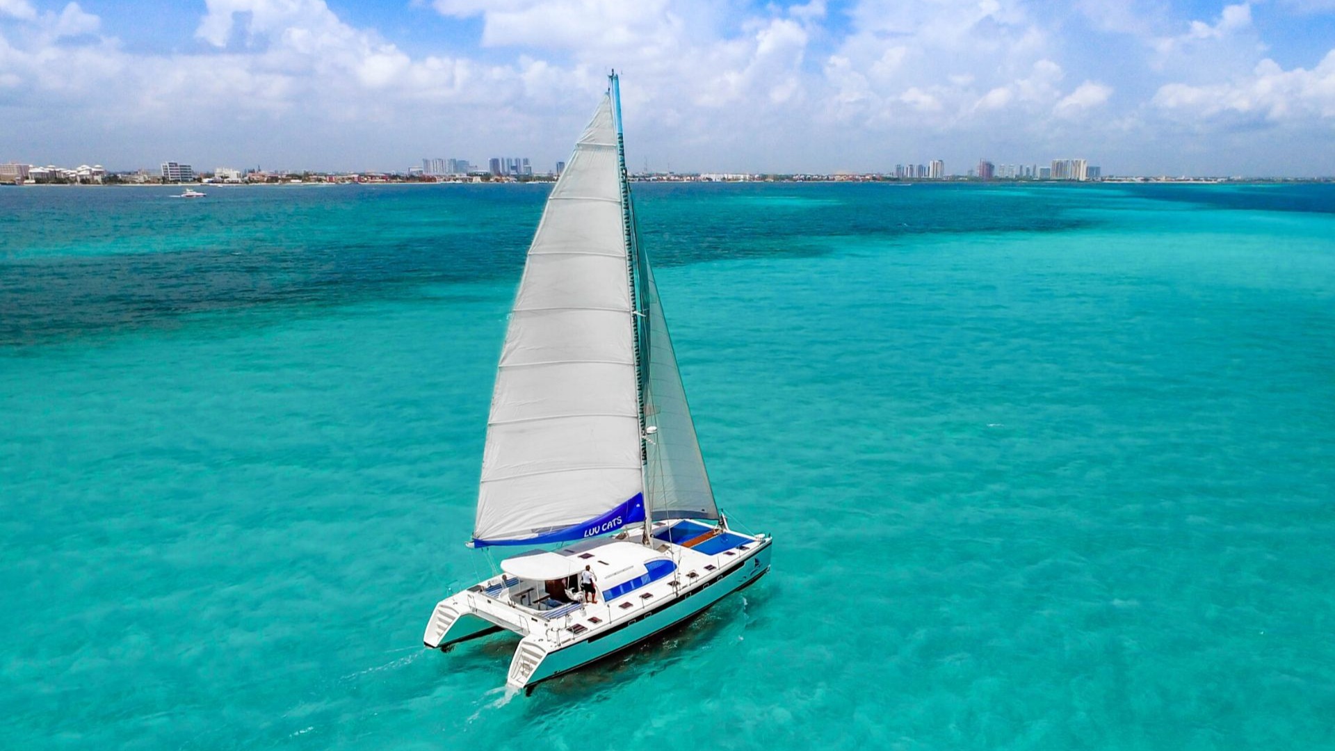 6 - LowRes - Luv Cat - Isla Mujeres Catamaran Tour - Cancun Sailing