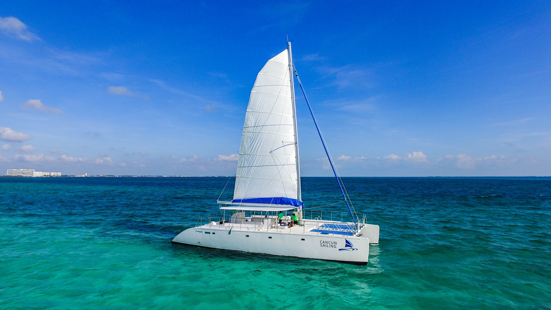 HiRes - Maines - Isla Mujeres Catamaran Tour - Cancun Sailing - 5-1