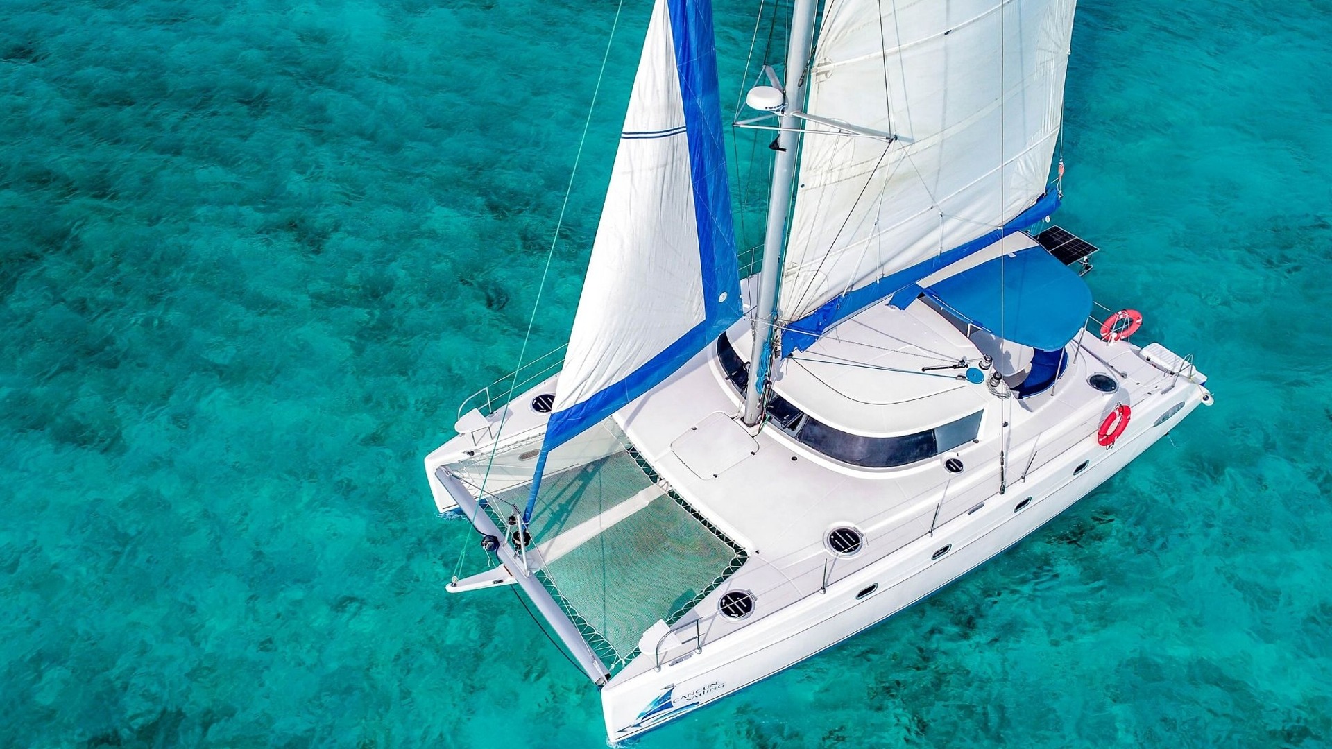 7 - LoRes - 4 Vents - Isla Mujeres Catamaran Tour - Cancun Sailing