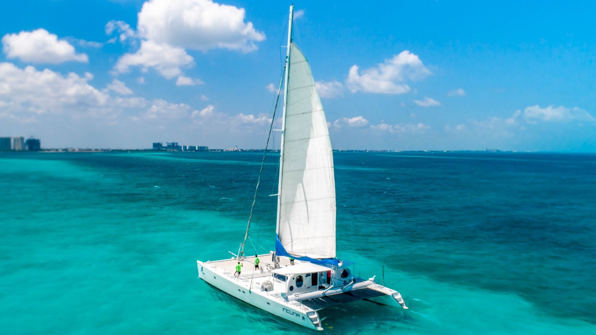 Induna - Isla Mujeres Catamaran Tour - Cancun Sailing