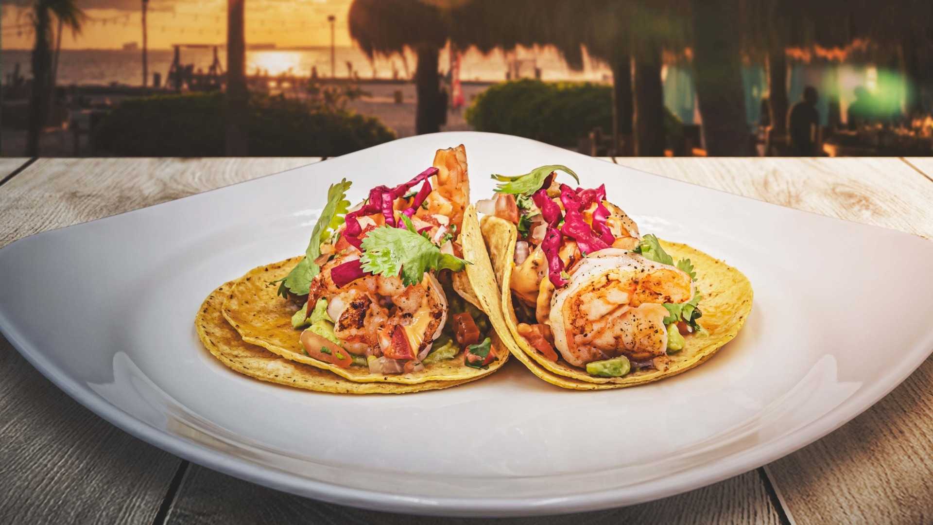 07-IXI Beach-Shrimp tacos