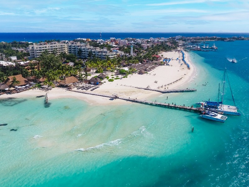 Playa Norte en Isla Mujeres