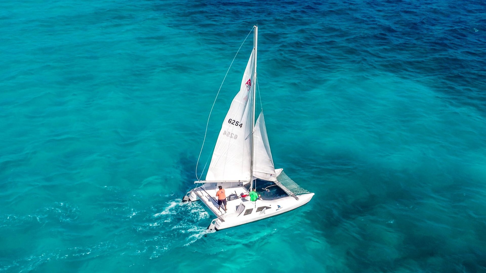 Take-a-Luxury-Sunset-Catamaran-Cruise-in-Cancun