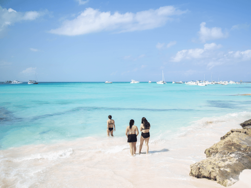 Playa Norte en Isla Mujeres para verano