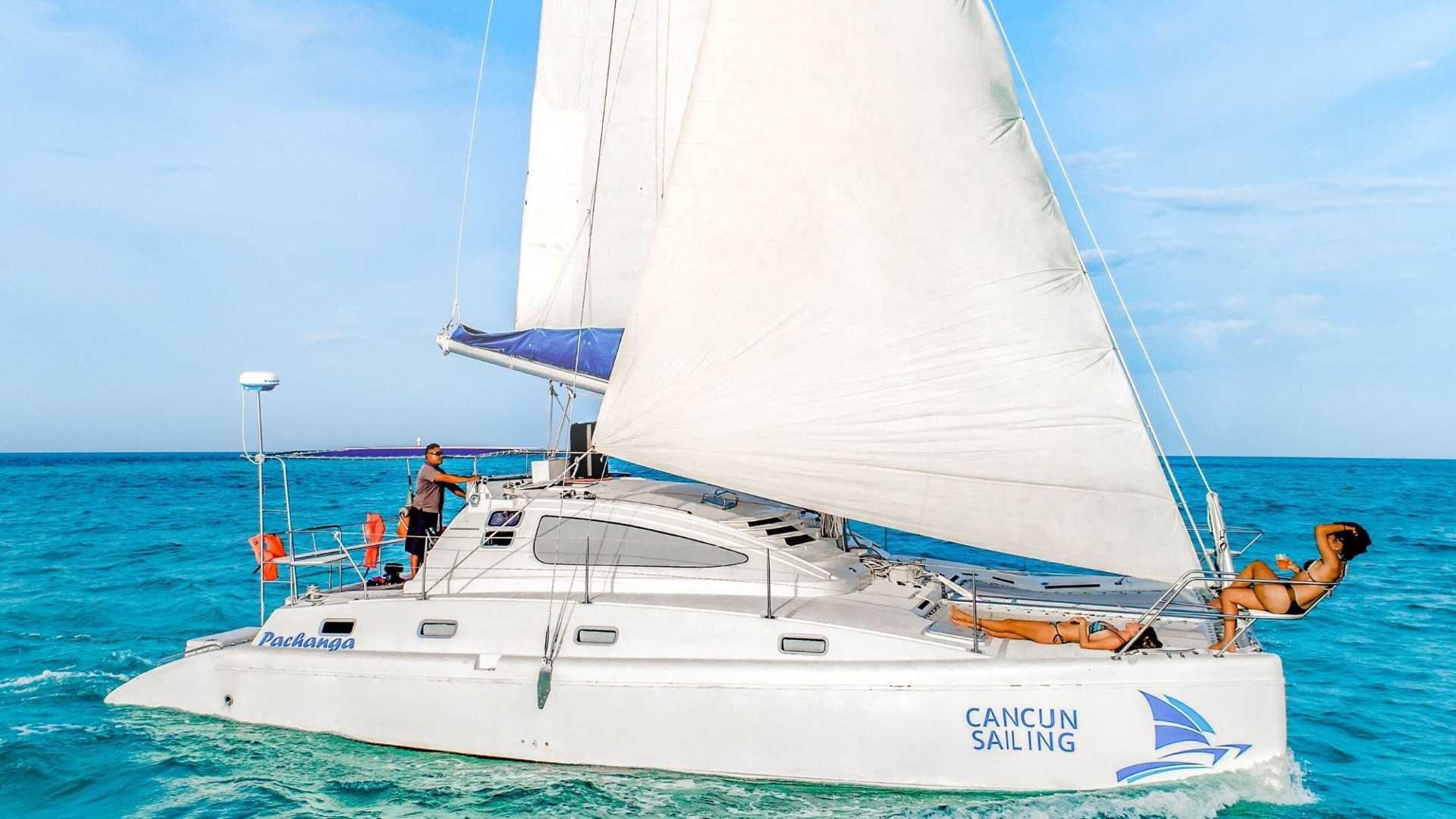 1 - LowRes - Pachanga - Private Isla Mujeres catamaran tour - Cancun Sailing