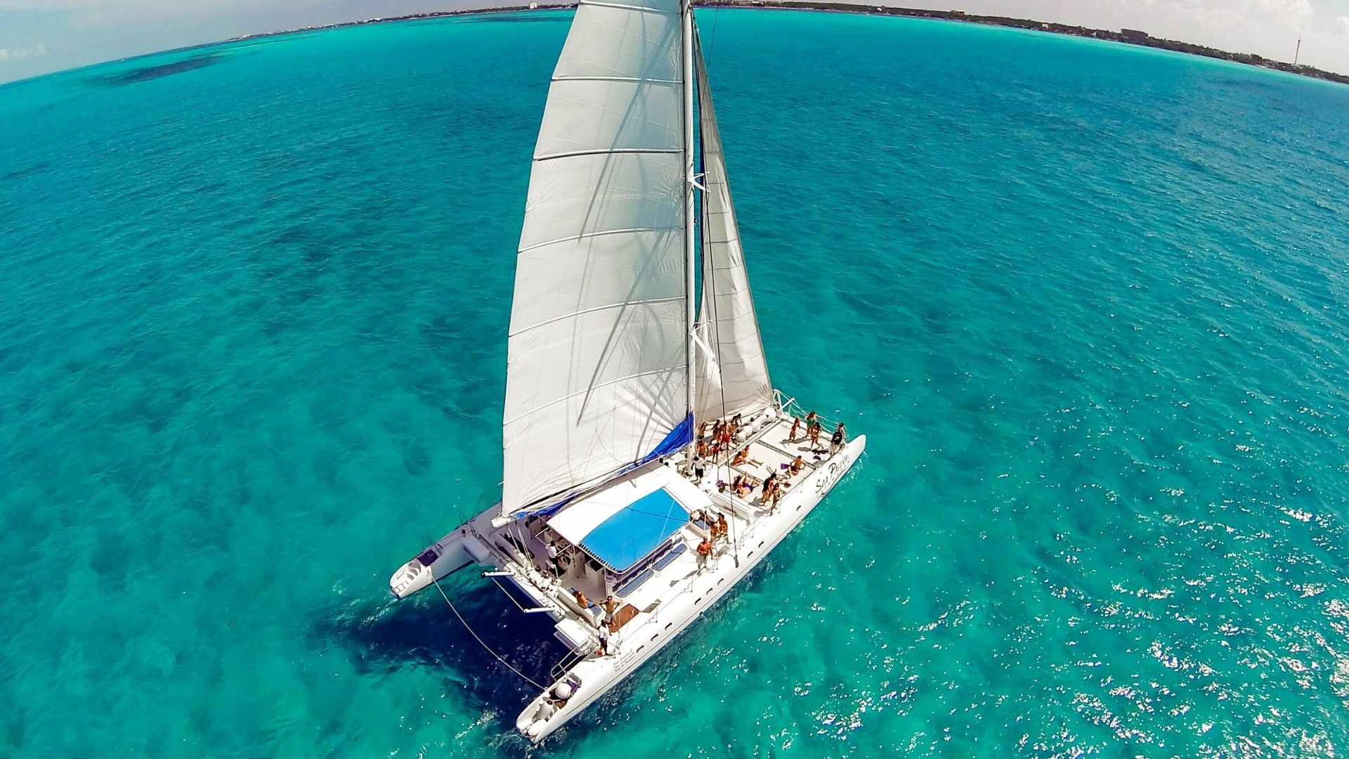 7 - LowRes - Private Isla Mujeres tour in catamaran - Sea Passion I II - Cancun Sailing