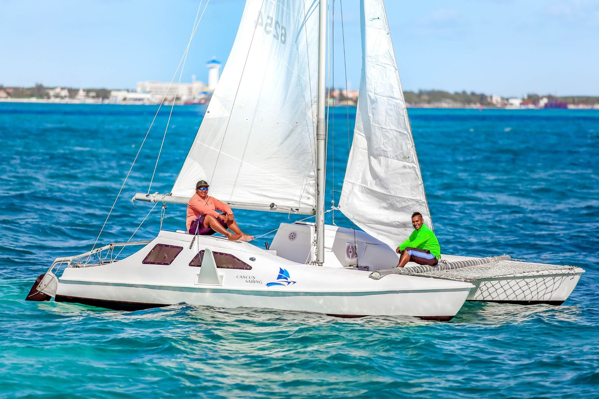 1 - HiRes - Private Isla Mujeres tour in catamaran - Seawind - Cancun Sailing