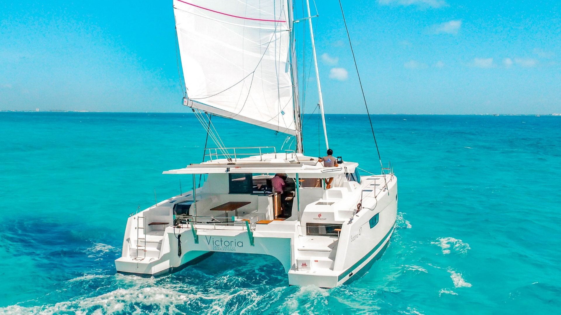2 - LowRes - Private Isla Mujeres tour in catamaran - Victoria - Cancun Sailing