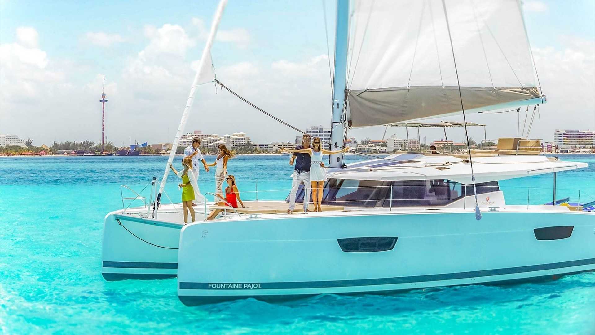 8 - LowRes - Private Isla Mujeres tour in catamaran - Victoria - Cancun Sailing