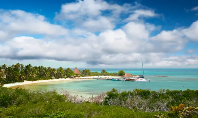 Isla contoy view