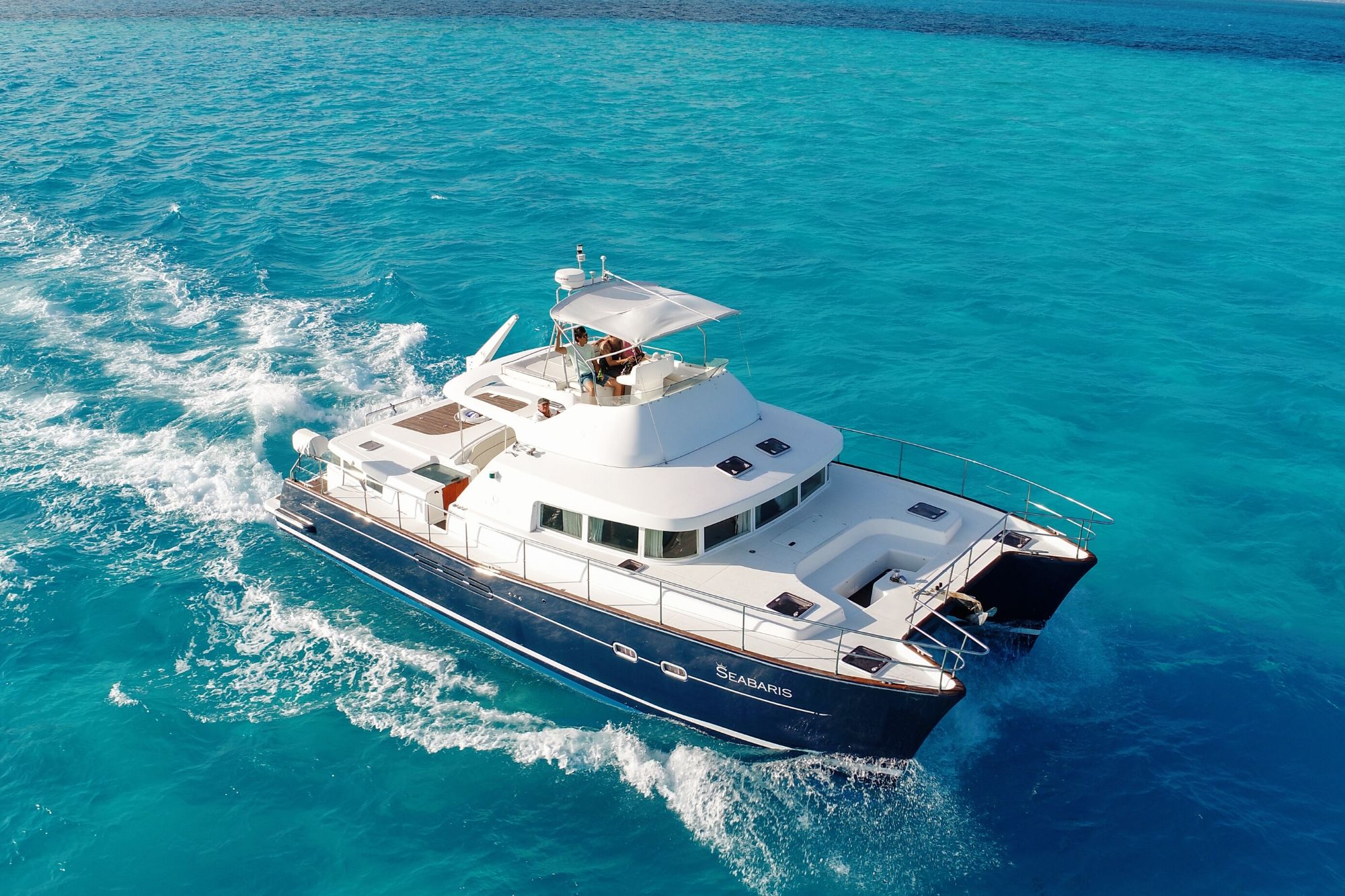 1 Private Isla Mujeres tour in catamaran - Seabaris - Cancun Sailing